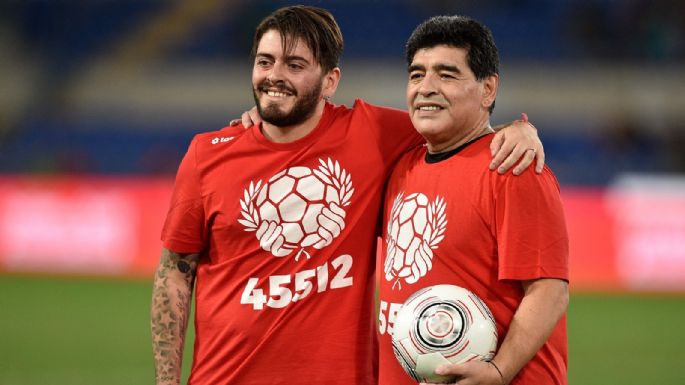 Diego Maradona Jr reveló quién fue su verdadero "papá": si llego a ser un hombre es gracias a vos