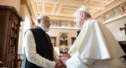 Histórico: el Papa Francisco recibió al premier de India