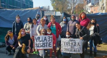 Mujeres del Barrio 31 reclamaron soluciones habitacionales definitivas