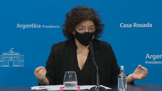 Carla Vizzotti pidió hablar sobre enfermedades no transmisibles