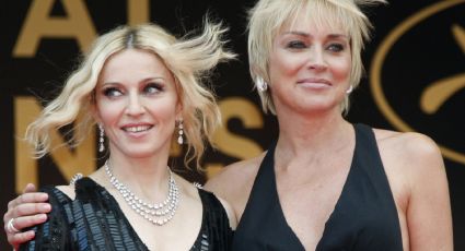 Sharon Stone habló sobre su tormentosa relación con Madonna: "Nos ha enfrentado"