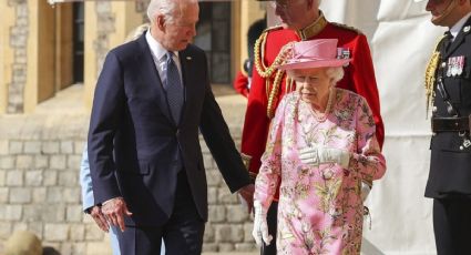 Un té antes de subir al avión: la reunión express entre Isabel II y Joe Biden