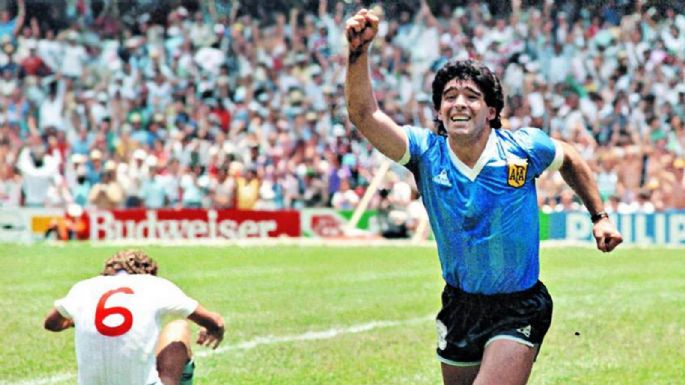 Diego Maradona y el gol a los ingleses: festejalo con un grito que llegue hasta el cielo