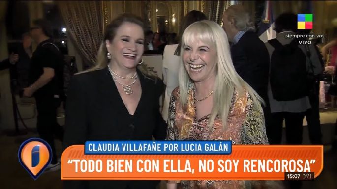 Claudia Villafañe sobre Lucía Galán: "No soy rencorosa"