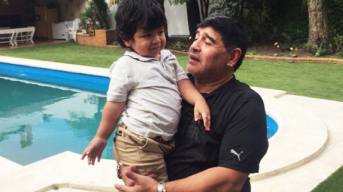 Diego Maradona: "Papá te sonríe desde el cielo"