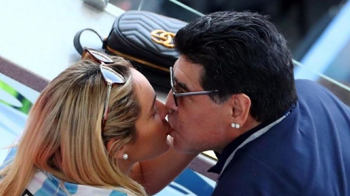 Maradona y Rocío Oliva fueron novios hasta el final