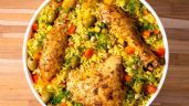 Las recetas más fáciles y económicas que puedes hacer con pollo, arroz y verduras