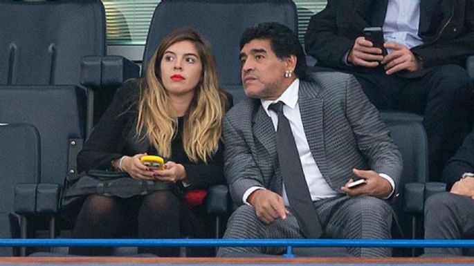 Maradona le envió un mensaje a Dalma