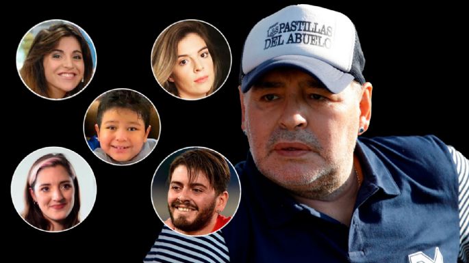 Maradona: sus hijos cumplieron la última voluntad del "Diez"