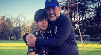 Benjamín Agüero Maradona cumple 12 años y sus padres publicaron unos emotivos mensajes