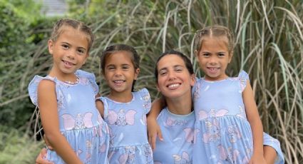 "Nunca las vi con tanta ansiedad": las hijas de Cinthia Fernández, felices tras meses de espera