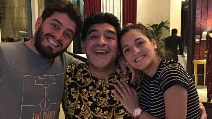 Sorpresivo gesto de Jana Maradona: "Los amo"