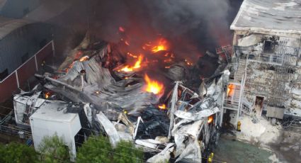 Urgente: se incendió una panificadora multinacional en San Fernando
