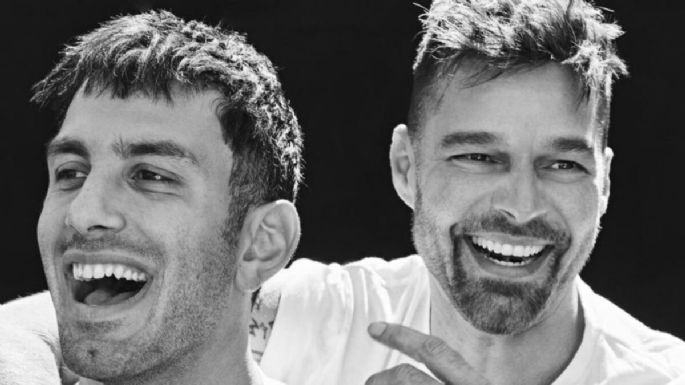 Ricky Martin festeja el Orgullo con su marido en la tapa de una revista italiana