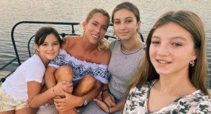 Nicole Neumann de festejo con sus hijas tras el nacimiento de Luca Cubero