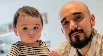 Abel Pintos y su hijo: dos gotas de agua