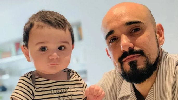Abel Pintos y su hijo: dos gotas de agua