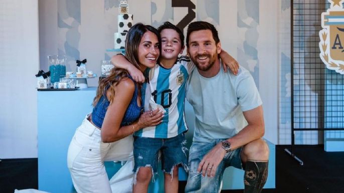 Messi: la increíble fiesta de Mateo