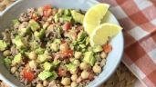 Ensalada de quinoa y garbanzos: una receta nutritiva y sin TACC