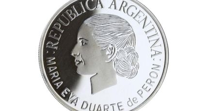 Cuánto vale la moneda de Evita Perón