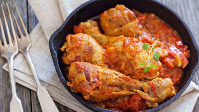 Una receta sencilla y en pocos minutos: un delicioso pollo a la portuguesa