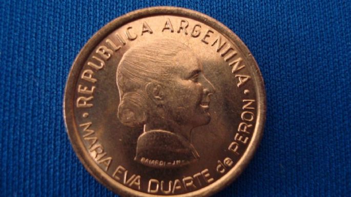 La moneda de Eva Perón que puede hacerte rico