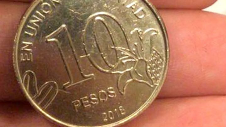 Moneda bimetálica de 10 pesos: la primera y la última de su tipo que se cotiza por millones