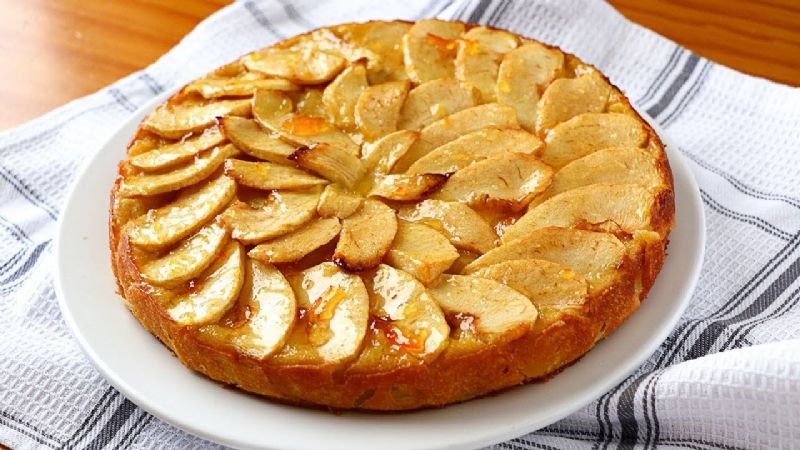 Un clásico: receta fácil y rápida de tarta de manzana para la tarde