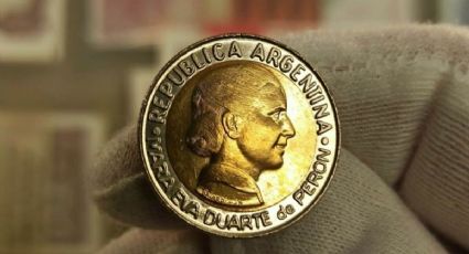 El tesoro oculto en tu bolsillo: la moneda de Eva Perón de 1997