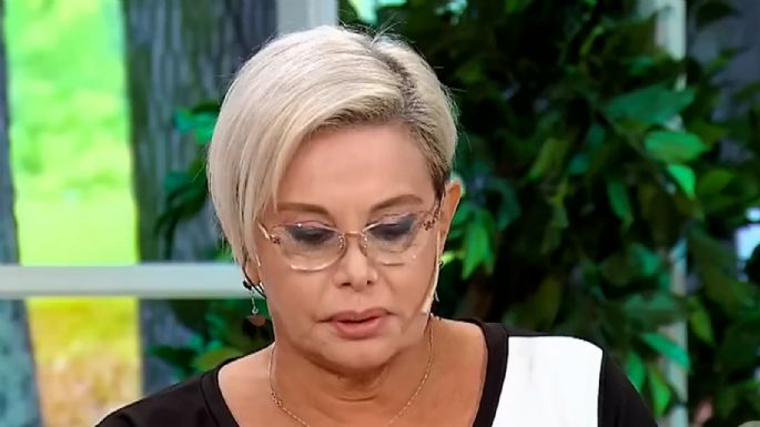 Carmen Barbieri indignada con su hijo: "No le voy hablar"