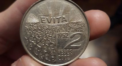 Cuánto vale una moneda de Evita Perón