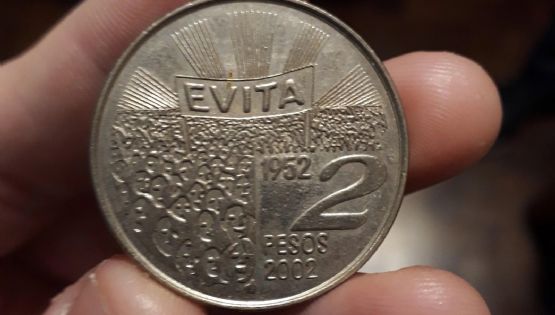 Cómo vender o comprar la moneda de Evita Perón en el mercado online