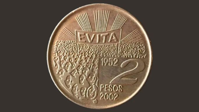 Por qué algunos consideran la moneda de Eva Perón como amuleto para atraer trabajo