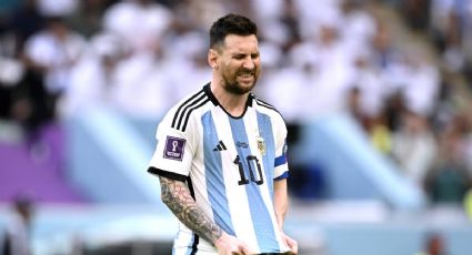 Messi: su enojo en el medio de la fiesta
