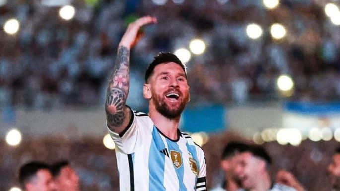 Messi conmovido: "Lo imaginé"