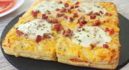 La mejor receta fácil y rápida de pizza casera