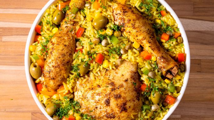 Las recetas más fáciles y económicas que puedes hacer con pollo, arroz y verduras