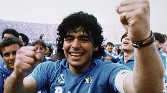 Claudia Villafañe y Donato de Santis celebraron el campeonato del Napoli y recordaron a Maradona