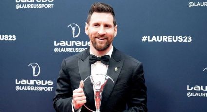 Messi: el encuentro con otro número uno en los Laureus