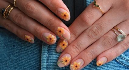 Nail art con flores: un estilo que te encantará