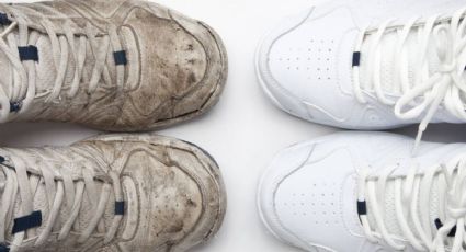 Cómo limpiar las zapatillas blancas: el truco infalible que funciona