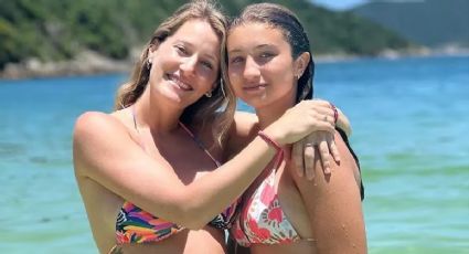 Mica Viciconte se fue de vacaciones con la hija de Nicole Neumann