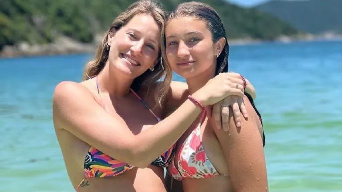 Mica Viciconte se fue de vacaciones con la hija de Nicole Neumann