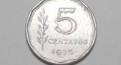 La moneda de 5 centavos de 1975: la más difícil de encontrar y la más valiosa