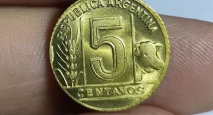 La moneda de 5 centavos de 1946: una pieza única por la que los coleccionistas pagan miles de pesos