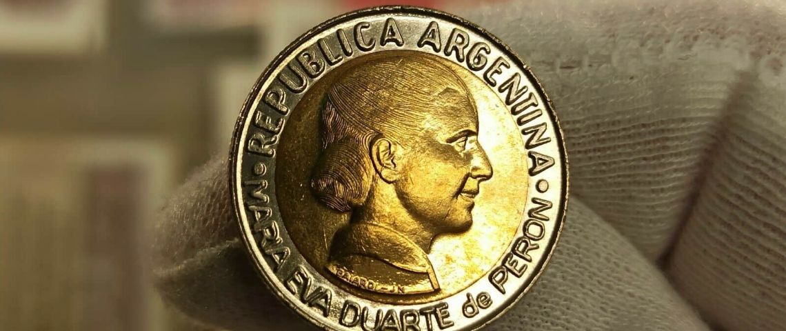 Los 3 datos más curiosos que hay detrás de las monedas de Eva Perón