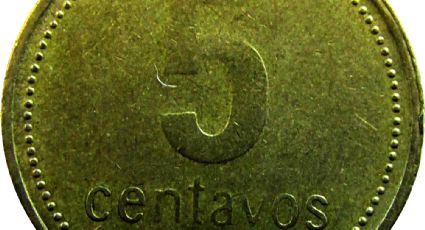 Monedas de 5 centavos con el escudo nacional: las que tienen el año 1992 son las más valiosas
