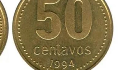 La moneda de 50 centavos considerada una de las más bellas y más buscadas por los coleccionistas
