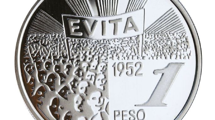 La moneda de Eva Perón del año 2002 que desata locura entre los coleccionistas
