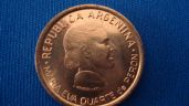 La moneda bimetálica de Evita Perón de 1997: una joya Argentina que vale más que el peso